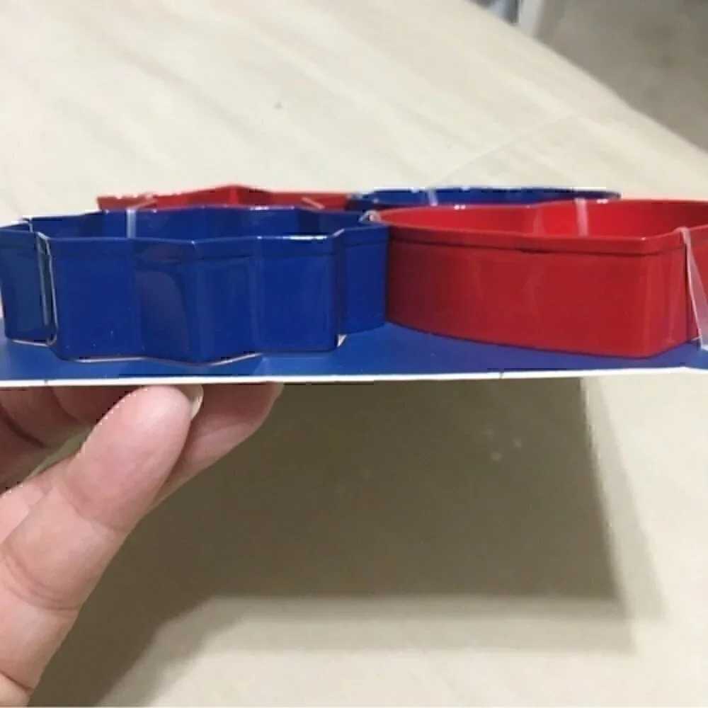 Set of 4 holiday cookie cutters